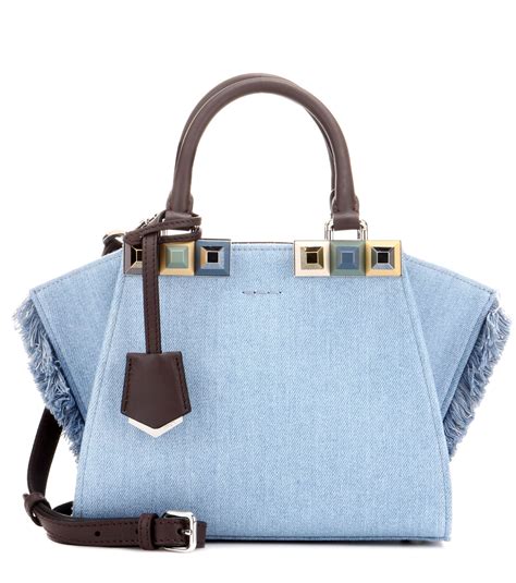 fendi denim.bag